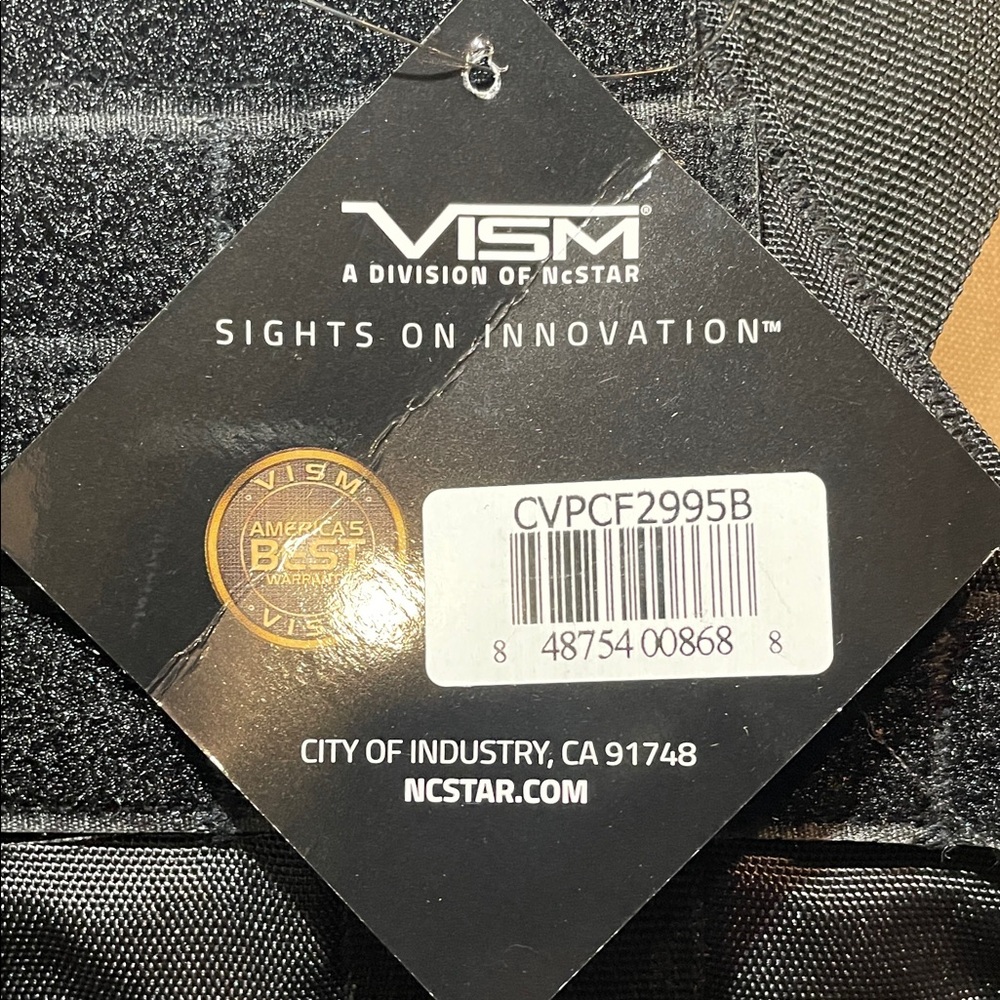 Vism by NcStar Tactical Vest – Black - Picture 2 of 8